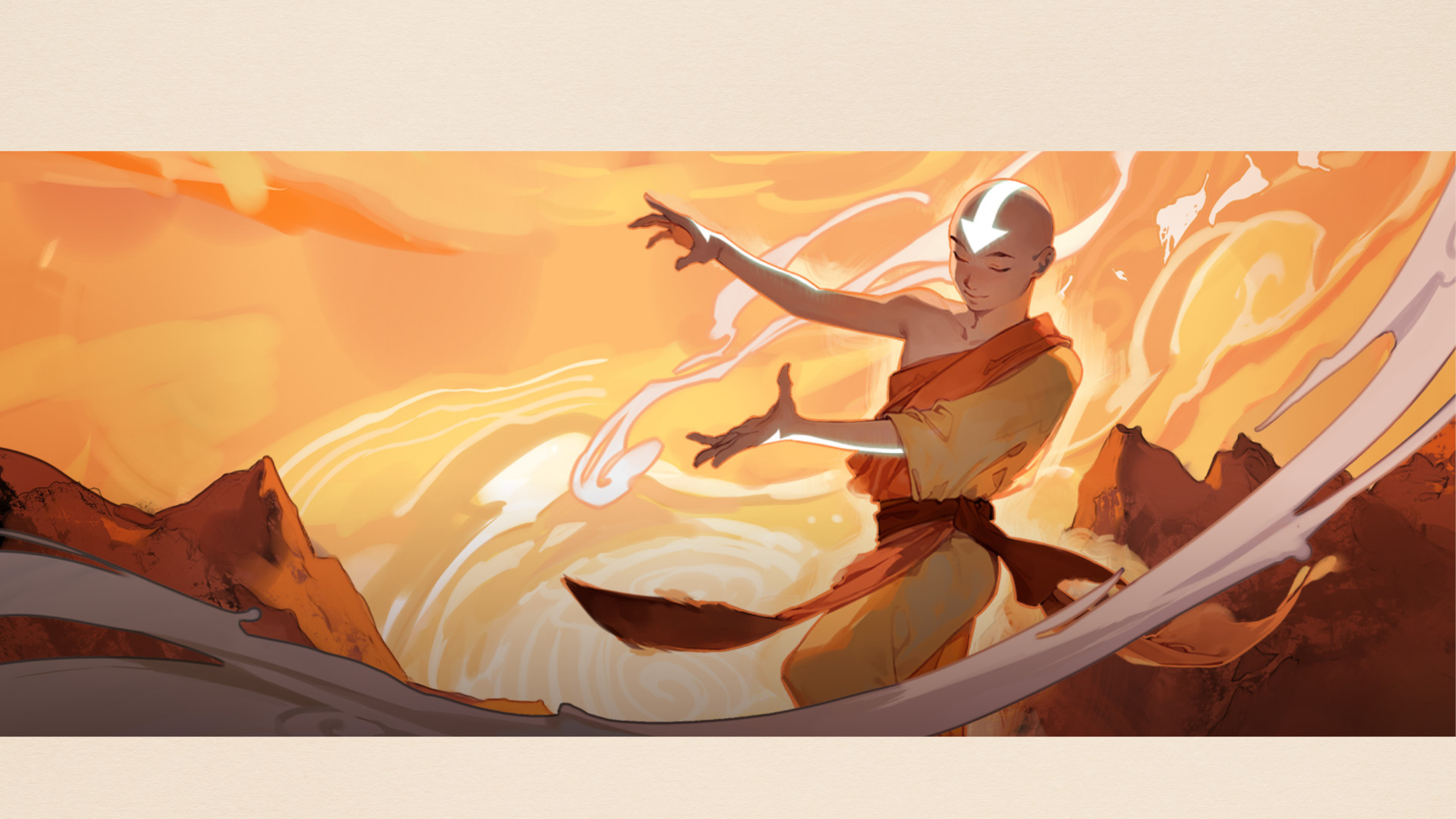 Avatar the Last Airbender Banner Image 2560 x 1440