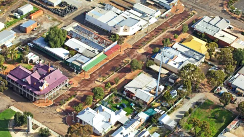 Buildings aerial view 1