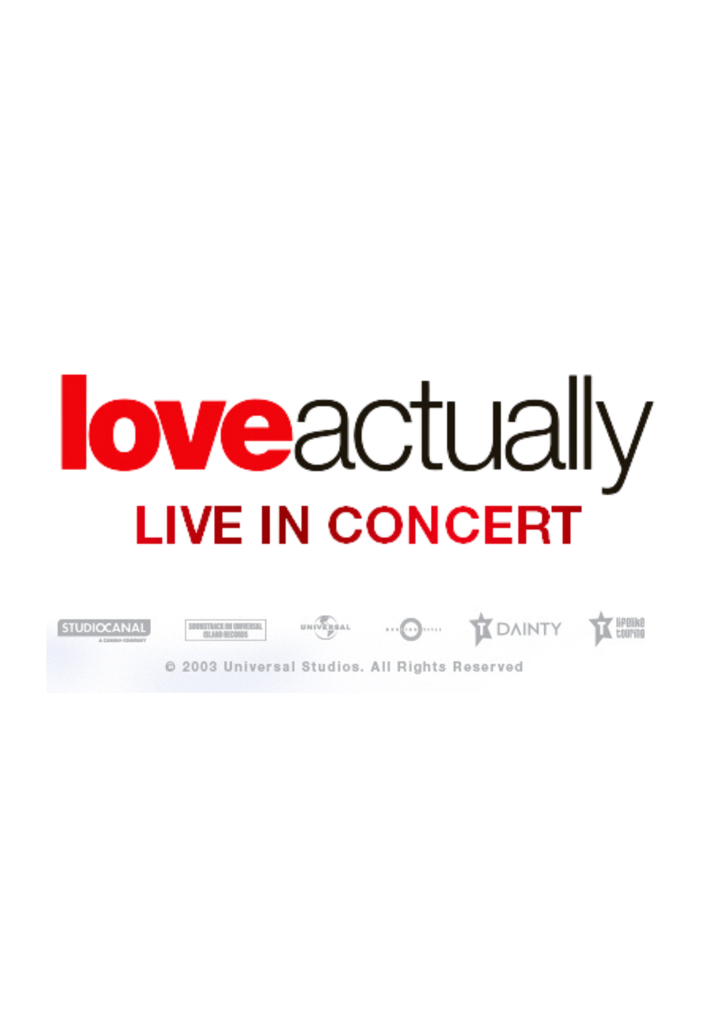 Love Actually in Concert